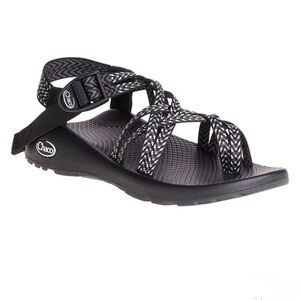 Chaco ZX2 Strappy Adjustable Outdoor Sandals Size 7 Women’s Boost Black White